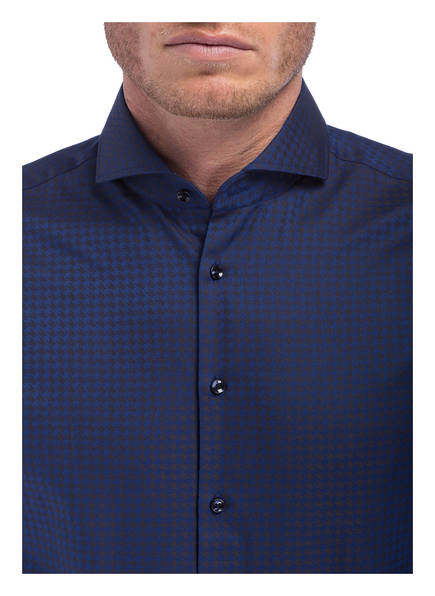 Fit Blau Hemd Tailored Schwarz Seidensticker wBFHUxq