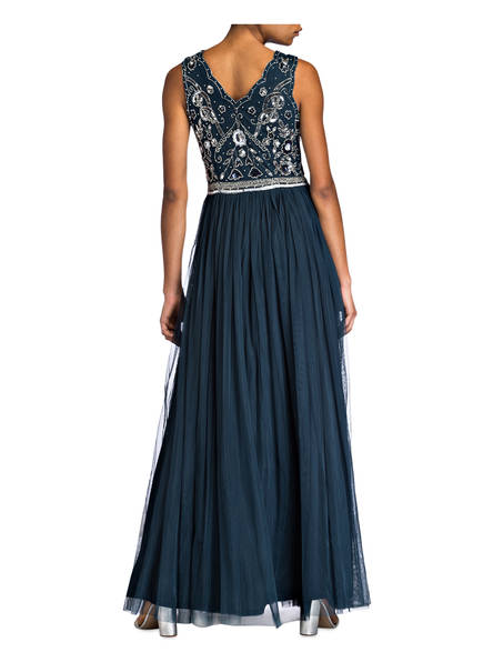 Abendkleid Frock amp; amp; Frock Frill Petrol U6IUwqxTYd
