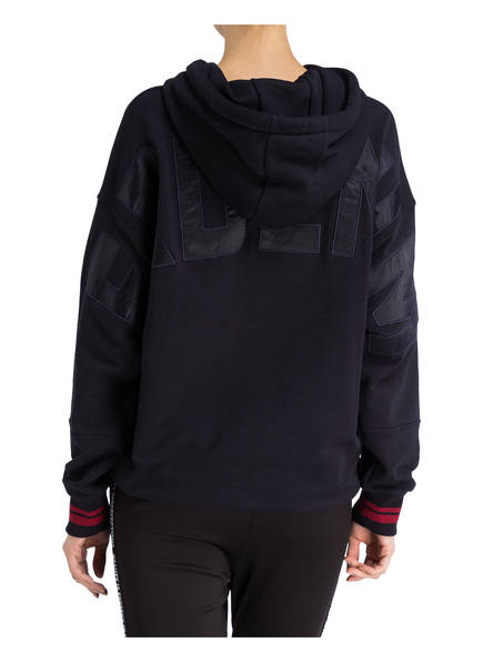 Alina Er Oversized Marine denim hoodie STtxwBTq