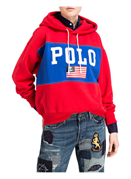Polo Ralph Hoodie Polo Lauren Lauren Hoodie Ralph Hoodie Polo Rot Ralph Rot Lauren WYAqpwfAR