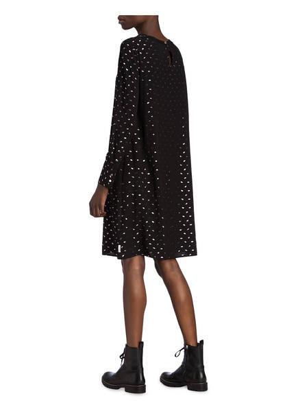 O'polo Marc Schwarz Denim Oversized kleid Silber fgHrgqdw