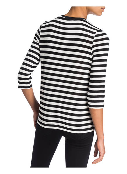 Weiss T Guess Gestreift shirt Schwarz w7FHpxCqa