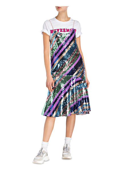 Essentiel Paillettenkleid Antwerp Blau Grün Lila Z1Bq0aZn
