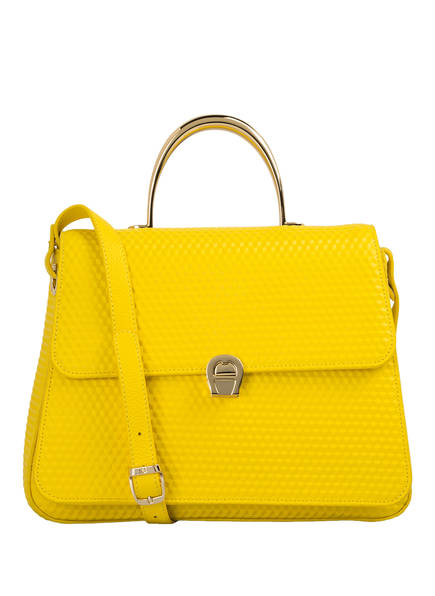 handtasche genoveva von aigner bei breuninger kaufen aigner handtasche genoveva, farbe gelb (bild 1)