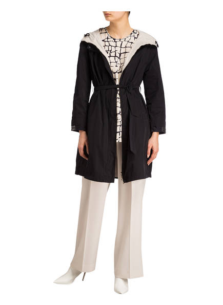 Maxmara parka Wende Blau Beber Studio qXvqfT