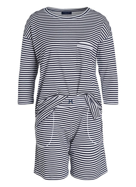 Dunkelblau Gestreift Weiss Schlafshorts Harbour Darling Louise tqFBwR