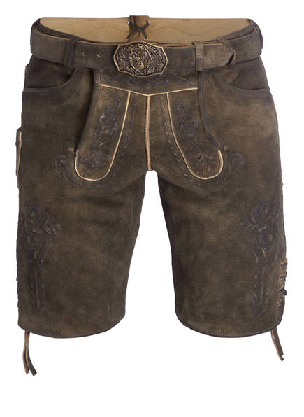 lederhose Spieth amp; Korbinian Wensky Dunkelbraun Trachten TwzSqWtn7w