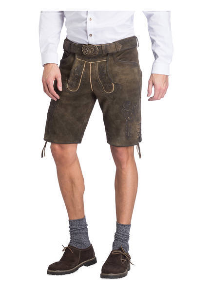 lederhose Spieth amp; Korbinian Wensky Dunkelbraun Trachten TwzSqWtn7w