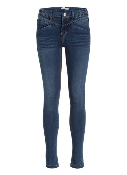 name it Jeans Skinny Fit, Farbe: DARK BLUE DENIM (Bild 1)