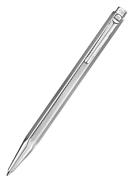 CARAN d'ACHE Długopis przyciskowy ECRIDOR RETRO, Kolor: SILBER (Obrazek 1)