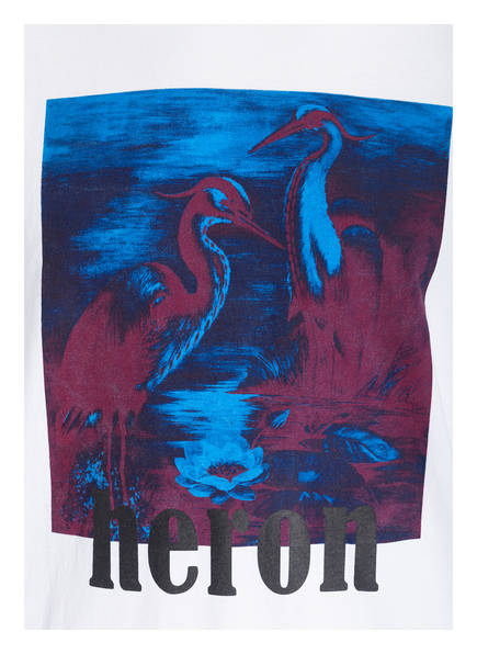 Heron Oversized shirt Weiss Heron Preston Preston 5qwzU0n
