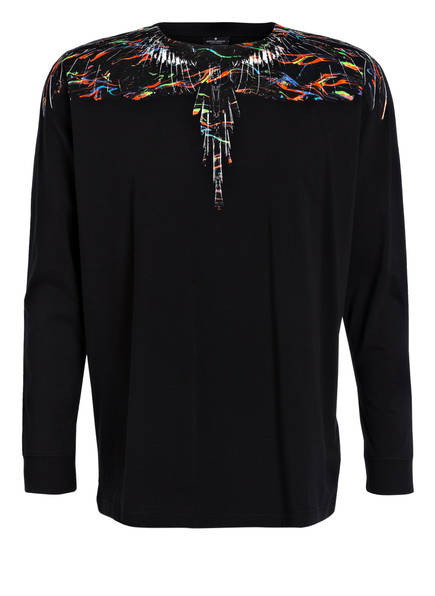 Marcelo Marcelo Langarmshirt Langarmshirt Burlon Langarmshirt Schwarz Marcelo Burlon Schwarz Burlon HwYxnUZwq