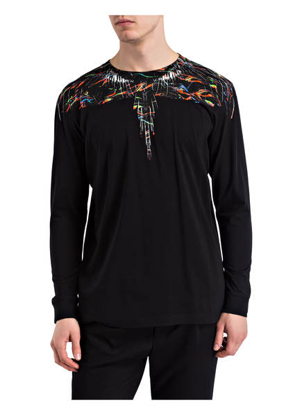 Marcelo Marcelo Langarmshirt Langarmshirt Burlon Langarmshirt Schwarz Marcelo Burlon Schwarz Burlon HwYxnUZwq