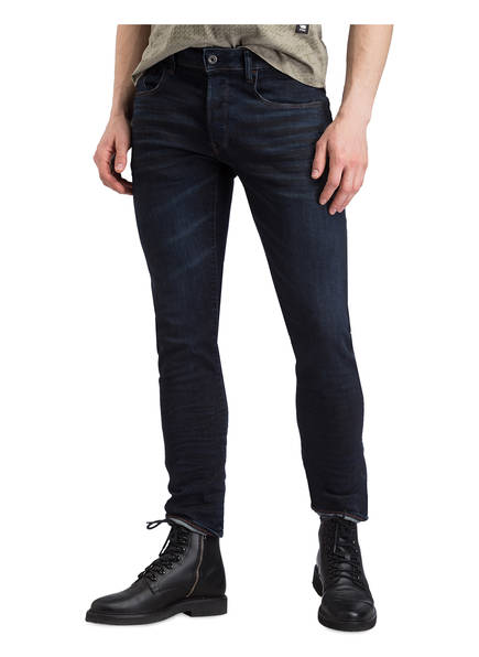 Raw Processed G 3301 Cobler star Jeans Slim Dunkelblau Fit Ta6aPn