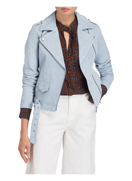 Lederjacke Goosecraft Hellblau Lederjacke Goosecraft q0YXE7
