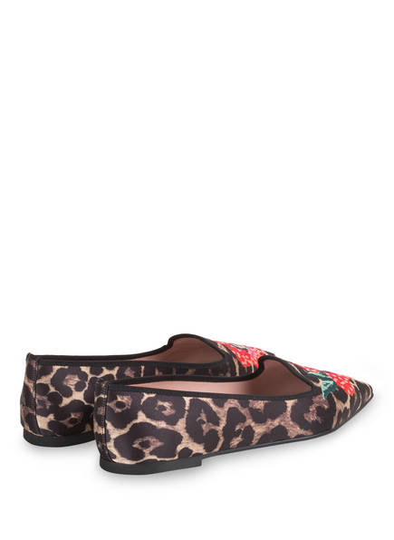 Schwarz Beige Ella Ballerinas Slipper Pretty Hellbraun qwSvRt