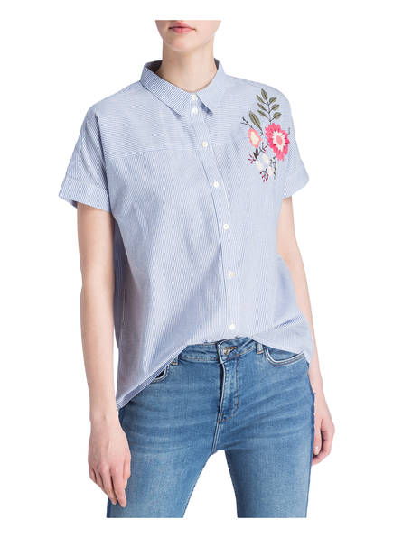 Weiss Blau Gestreift Darling Harbour Bluse wxUqC1FO