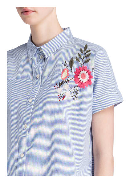 Weiss Blau Gestreift Darling Harbour Bluse wxUqC1FO