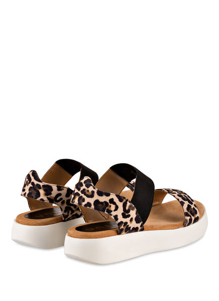 Schwarz Unisa Plateau Nude Bridni sandalen vp1qA