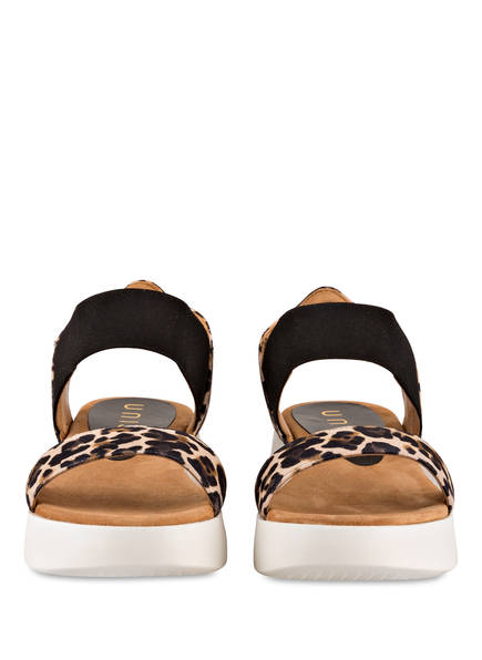 Schwarz Unisa Plateau Nude Bridni sandalen vp1qA
