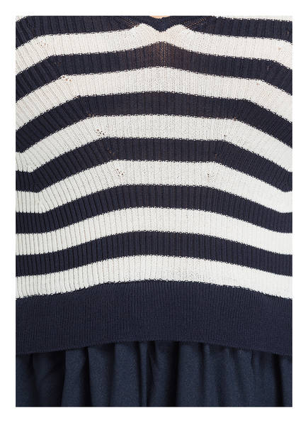 Weiss Kleid Claudie Pierlot Dunkelblau Minto xCYnaqwF