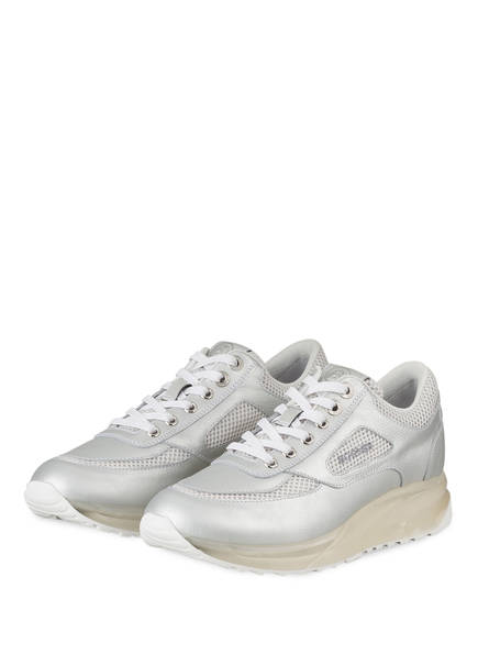 Silber Bogner New 10 York sneaker Plateau YxwqzwUX