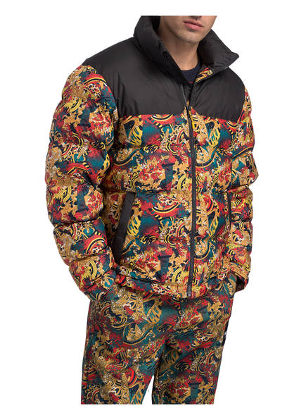 Gelb Rot Face Nupse Schwarz Daunenjacke The North ZqxASS