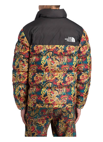 Gelb Rot Face Nupse Schwarz Daunenjacke The North ZqxASS