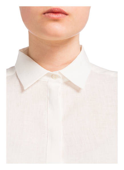 Maxmara 4 Weekend Leinenbluse Mit Weiss arm 3 TIdZxqrdw