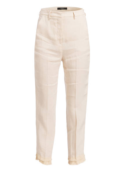 Zigote 7 Creme Weekend Maxmara leinenhose 8 WpT7q07R