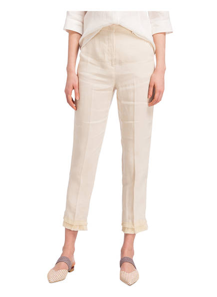 Zigote 7 Creme Weekend Maxmara leinenhose 8 WpT7q07R