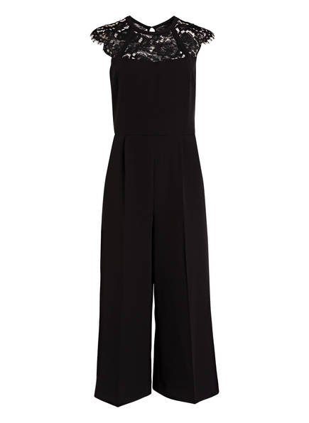 comma jumpsuit schwarz