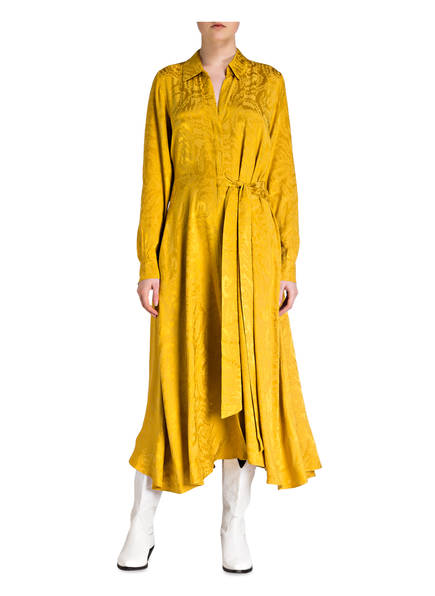 Stine Stine Goya Blusenkleid Blusenkleid Dunkelgelb Goya wvq6wRErn