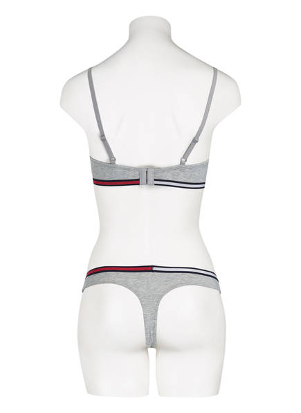 Tommy String Meliert Hilfiger Grau Tommy Hilfiger String Grau SfTww
