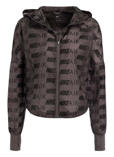 Nike AeroLayer Laufjacke Damen Schwarz, Dunkelgrau Nike AeroLayer Laufjacke Damen Schwarz, Dunkelgrau
