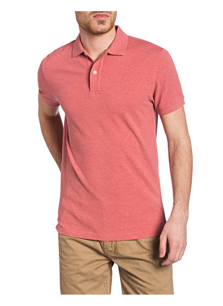 Piqué Profuomo poloshirt Profuomo Hellrot Piqué RnW1Ofa