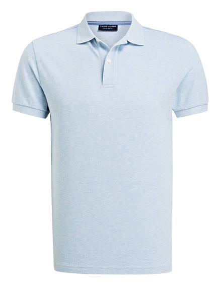 Profuomo Hellblau Meliert Profuomo poloshirt Piqué Piqué Zw8n06fxqf
