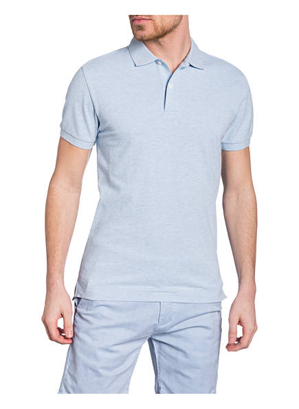 Profuomo Hellblau Meliert Profuomo poloshirt Piqué Piqué Zw8n06fxqf