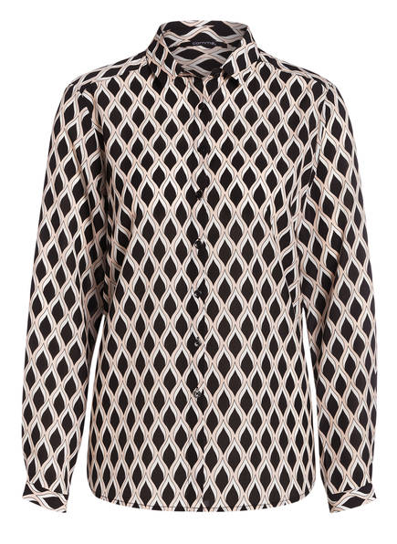 Bluse Bluse Comma Bluse Beige Comma Weiss Weiss Schwarz Beige Comma Schwarz Schwarz 5q8axfAwCB