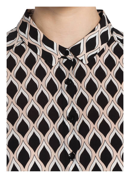 Bluse Bluse Comma Bluse Beige Comma Weiss Weiss Schwarz Beige Comma Schwarz Schwarz 5q8axfAwCB