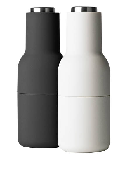 MENU Pepper and salt grinder BOTTLE GRINDER, Color: ANTHRACITE/ LIGHT GRAY/ SILVER (Image 1)