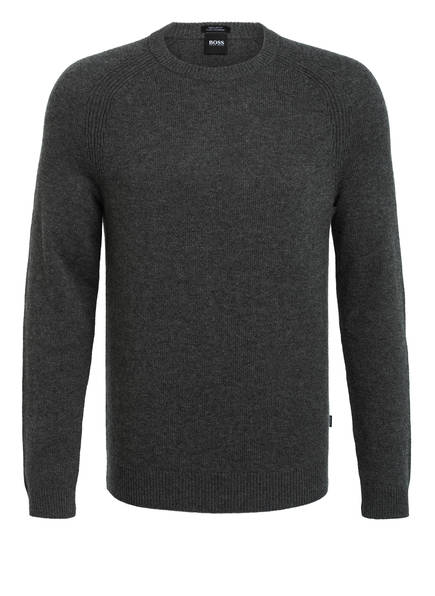 BOSS Cashmere-Pullover BANILO, Farbe: GRAU (Bild 1)