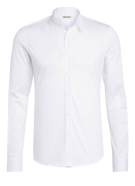 Gottseidank Trachtenhemd LENZ Extra Slim Fit mit Stehkragen, Farbe: WEISS (Bild 1)