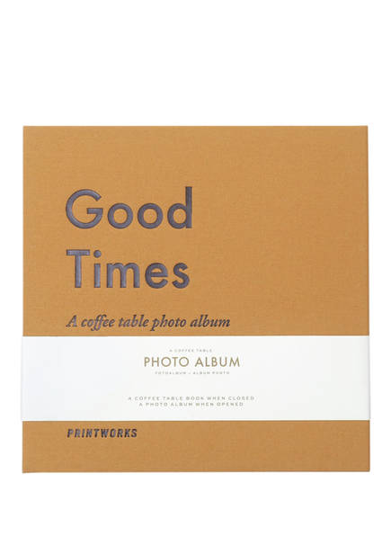 PRINTWORKS Album na zdjęcia GOOD TIMES, Kolor: CIEMNOŻÓŁTY (Obrazek 1)