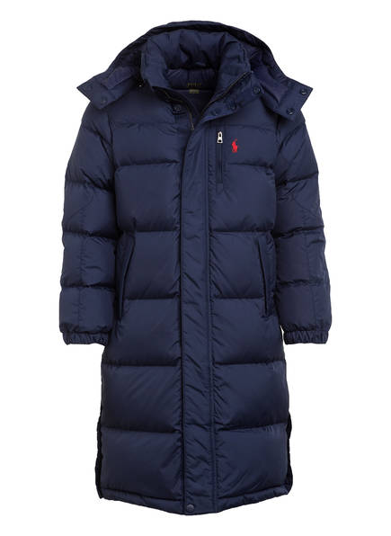 POLO RALPH LAUREN Damen DUNKELBLAU Daunenjacke Gerader POLO RALPH LAUREN Damen DUNKELBLAU Daunenjacke Gerader