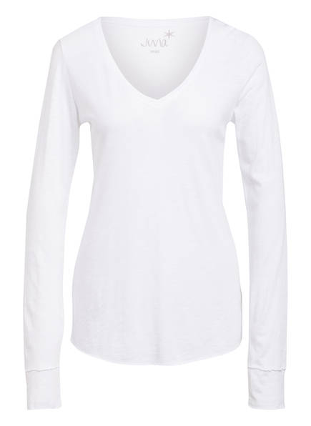 Juvia Long sleeve shirt, Color: WHITE (Image 1)