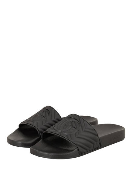 GUCCI Pantoletten, Farbe: SCHWARZ (Bild 1)