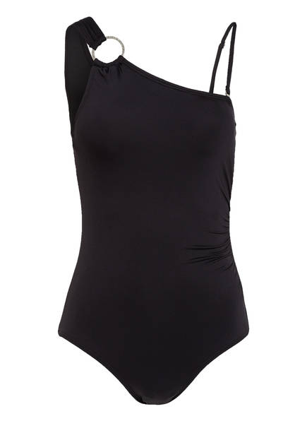 MICHAEL KORS One-Shoulder-Badeanzug, Farbe: SCHWARZ (Bild 1)