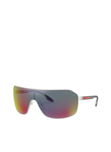 PRADA Sonnenbrille PS 53VS, Farbe: 1AP9Q1 - SILBER/ BLAU VERSPIEGELT (Bild 1)