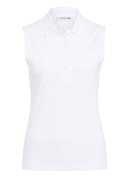 LACOSTE Piqué-Poloshirt Slim Fit, Farbe: WEISS (Bild 1)